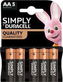 DURACELL_SIMPLY_AAX5_(CONF.20_PZ)_______________________________