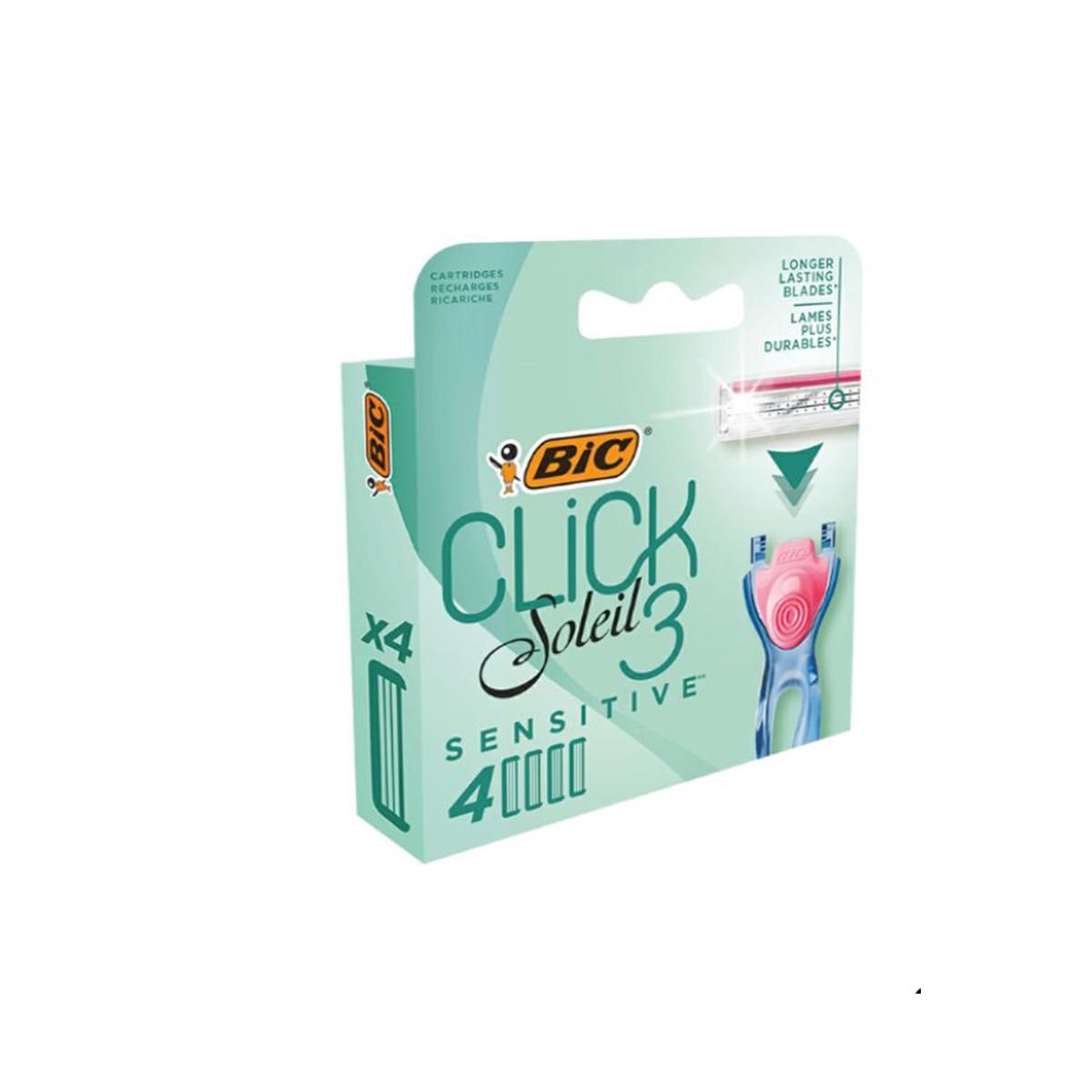 BIC_RICAMBI_RASOIO_3_SOLEIL_PZ.4(CONF.20)_______________________